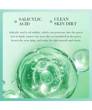 BIOAQUA Salicylic Acid Cleanser - Acne Marks Removal & Pore Shrink | 100g Deep Foam Cleanser - Buy Online on GoSupps.com
