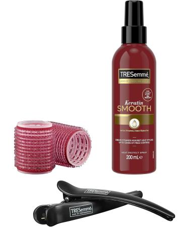 TRESemme Keratin Smooth 2200W Hair Dryer Gift Set with Diffuser, Paddle Brush, Rollers - Ionic Conditioning for Volume & Shine - Buy Online on GoSupps.com