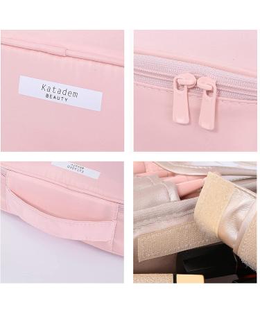 Large Grey Travel Makeup Organizer Bag for Women and Girls | Cosmetic Case - Buy Online on GoSupps.com