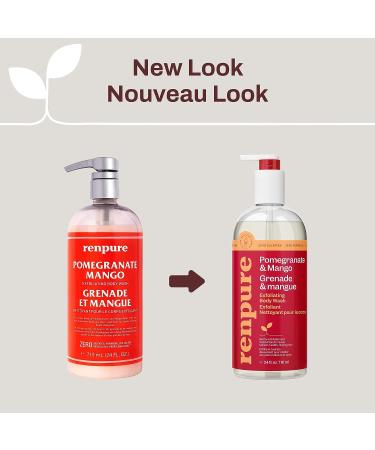 Renpure Originals Pomegranate & Mango Body Wash 24oz - Refreshing and Nourishing - Buy Online on GoSupps.com
