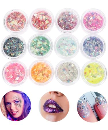  Healvian Healvian 12 Dozen Glitterfestivalaccessories - Buy Online on GoSupps.com