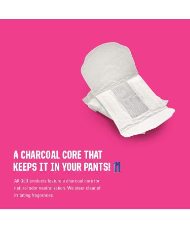 Glo Organic Bamboo Incontinence Liners - Biodegradable & Plastic Free - 16 Count - Buy Online on GoSupps.com