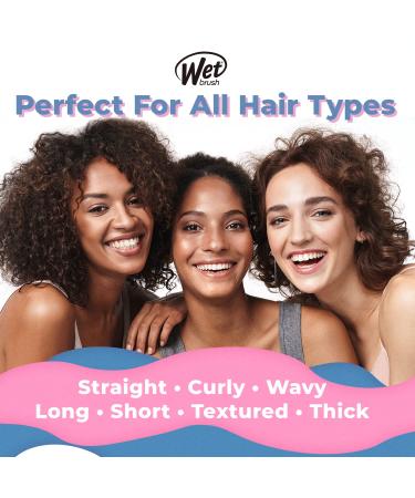 Wet Brush Original Detangler Brush - Color Wash Watermark - Ultra-Soft IntelliFlex Bristles - Pain-Free Hair Comb for All Hair Types - Buy Online on GoSupps.com