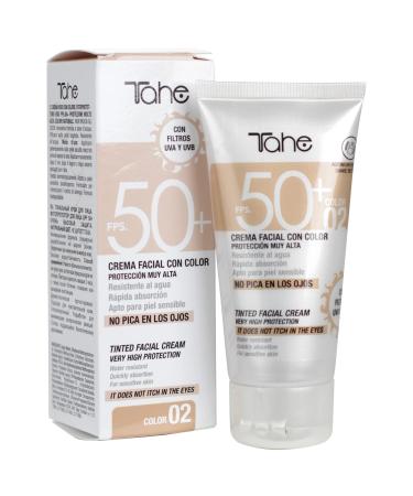 Tahe Facial Sunscreen with Color SPF 50+ | 50ml - Best International Shipping - Buy Online on GoSupps.com