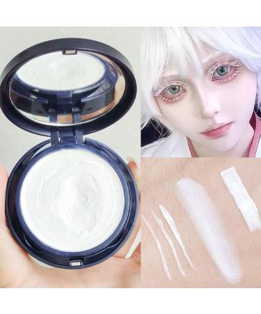  G n rique White Face Makeup | Foundation Cream Long-Lasting White Face Paint Stain-Resistant for Cosplay Stage Performance Party Adults Christmas - Buy Online on GoSupps.com