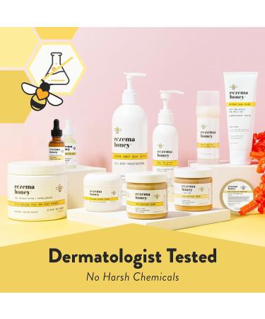 ECZEMA HONEY Soothing Facial Cream & Vitamin C + Ferulic Acid Serum Bundle - For Sensitive & Dry Skin - Cruelty Free - Buy Online on GoSupps.com