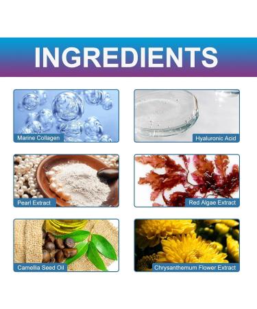 Marine Collagen Eye Patches - Under Eye Patches - Moisturizing Eye Masks for Dark Circle - Under Eye Gel Patches - Fading Fine Lines and Firming Skin - Brightening Eyes - Buy Online on GoSupps.com