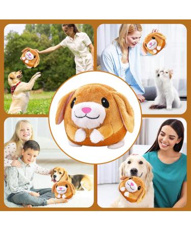 Non-Toxic Moving Dog Toys Ball | Active Plush Pet Toys for Training | Bite-Proof & Safe for International Shipping - Buy Online on GoSupps.com