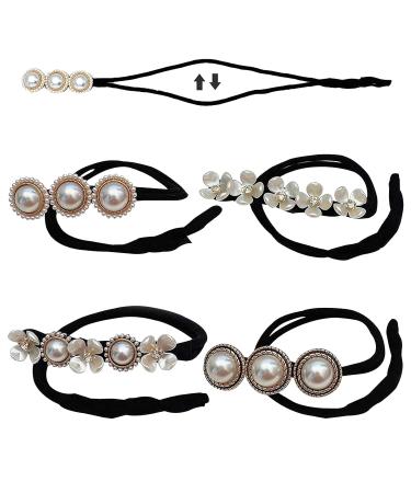 Flower Hairpin Set - 4 Pieces Lazy Flower Hair Clips for Bun & French Twist Hairstyles | Women's Hair Accessories - Buy Online on GoSupps.com