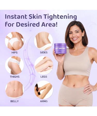 INTENSEmatte Duo Pack Night Dreamy Glow Overnight Toning Whip Cream Anti Cellulite & Tightening Loose Skin for Body Get Firming Cream 7.06 fl oz (Duo Pack) - Buy Online on GoSupps.com