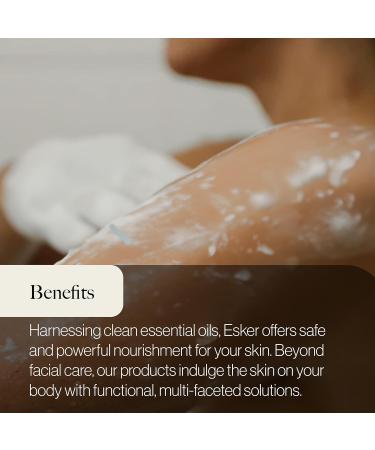ESKER Natural Firming Body Wash - Plant-Based Cruelty-Free Clean Beauty | 8.5 oz (250 ml) - Shop Now Worldwide - Buy Online on GoSupps.com