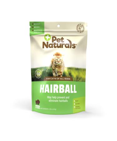 Pet Naturals Hairball Relief for Cats 30 Chews Cats