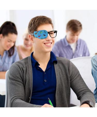 Aster 12pcs Reusable Eye Patches for Kids - Cover lazy Eye, Strabismus, Amblyopia - For Glasses Over The Lens - Boys & Girls - After Surgery Recovery - Buy Online on GoSupps.com