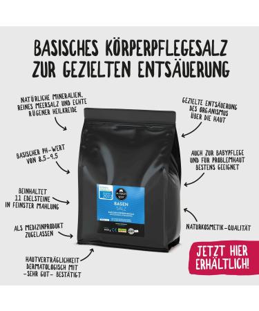 M.Reich Basensalt 3000g - Targeted Deacidification Medical Product with R gener Healing Earth & Gemstone Powder - Ideal for Foot & Full Baths | International Shipping - Buy Online on GoSupps.com