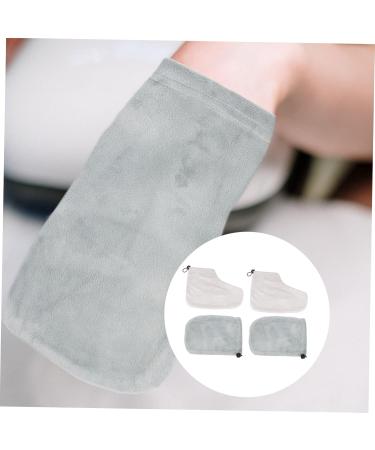 2paires Et Couverture De Paraffine Ensemble De Couvre- Pour Soins Des Mains Pour Spa Beaut gris - Buy Online on GoSupps.com