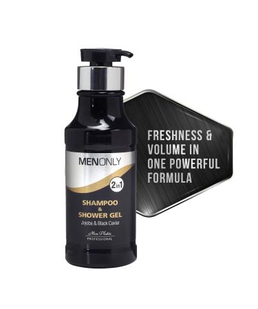 Mon Platin Men s Daily Shampoo Black Caviar & Jojoba Extracts Anti-Dandruff Volumizing & Refreshing 400ml