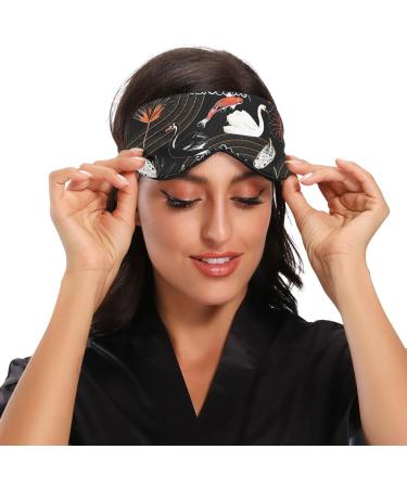 Adjustable Light Blocking Eye Mask for Deep Sleep | Breathable Travel Mask for Men and Women | Ideal for Business Trips, Yoga, and Meditation - Buy Online on GoSupps.com