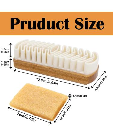 Suede Brush Nubuck Cleaning Kit with Suede Eraser Nubuck Cleaning Kit with Rubber Eraser for Cleaning a Kinds of Suede Nubuck Shoes Leathers - Buy Online on GoSupps.com