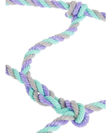 Weaver Leather Livestock Cattle Rope Halter - Gray/Lavender/Mint - Buy Online on GoSupps.com