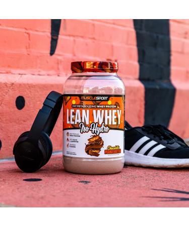 MucleSport Lean Whey Revolution Protein Powder - 25g Whey Protein Isolate - Low Cal, Carb, Fat - Chocolate Peanut Butter Flavor - 2LB Pack - Buy Online on GoSupps.com