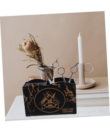 Frcolor 3-Piece Hair Styling Tools Storage Box - Multifunctional Organizer for Hairdresser Tools - Black 17.4x11.5cm - Perfect Scissors and Accessories Container - Buy Online on GoSupps.com