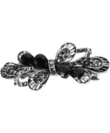 Beaupretty Accessories rhinestone hair clip aesthetic hair accessories bling hair clips for women Fancy hair clips rhinestones hair clip Hair jewelry for wedding Miss bow tie Metal Wedding - Buy Online on GoSupps.com