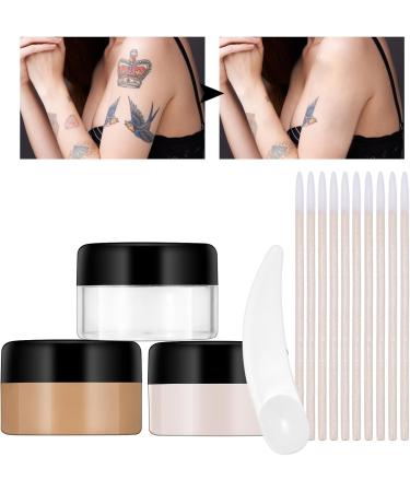 TattooConcealer Professional Waterproof Invisible Skin Camouflage Cream Scars Covering Birthmarks Spots Makeup Imprints Waterproof Hide Blemish Concealer Skin Imperfections Skin Imperfections - Buy Online on GoSupps.com