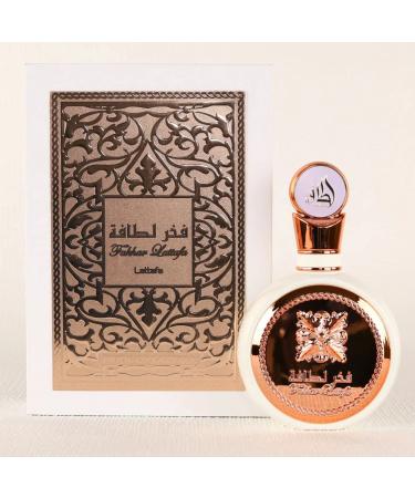 Lattafa Fakhar Women Eau de Parfum Spray 3.4oz - Fruity Scent - Long-Lasting Fragrance - Buy Online on GoSupps.com