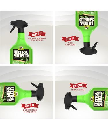 Absorbine Ultra Shield Green Body Spray 950ml - Premium Insect Repellent for Pets | Fast International Shipping - Buy Online on GoSupps.com