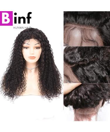 High-Density Lace Front Wig | 20 Curly Real Hair Wig with Baby Hair for Black Women | 150% Brazilian Smooth - Buy Online on GoSupps.com
