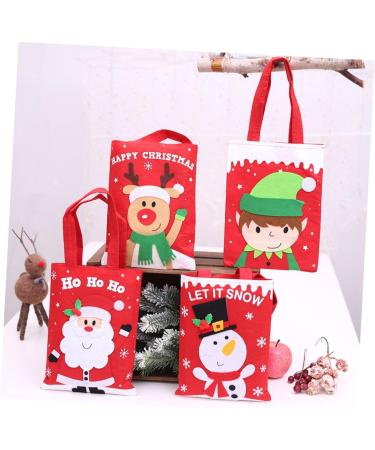 PRETYZOOM Christmas Bags Bags Christmas Favors Bag Pendant Cartoon Candy Bag Christmas Candy Bags - Buy Online on GoSupps.com