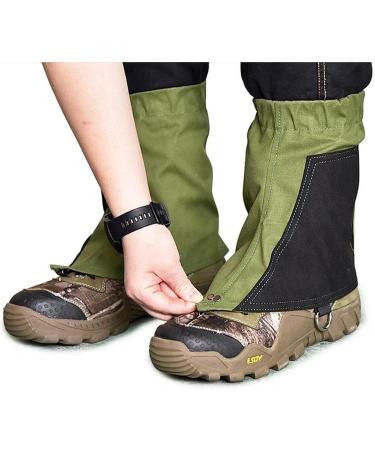Hiking Canvas Gaiters | Short Waterproof Leg Gaiters for Outdoor Activities - Buy Online on GoSupps.com