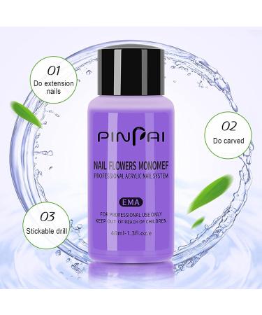 Bluelans 40ml Professional Acrylic Nail Liquid Monomer for Nail Extension and Art - Buy Online on GoSupps.com
