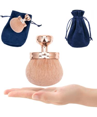 Extra Large Body Makeup Brush for Self Tanner Leg Makeup & Bronzer Suncreen Brush Applicator 3 inch Wide Kabuki Foundation Brush Oval Face Makeup Brush with Drawstring Bag (Rose Gold) - Buy Online on GoSupps.com