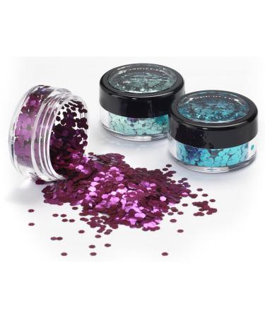Stargazer Biodegradable Chunky Glitter Shaker - Gold. Festival Friendly Biodegradable Cosmetic Glitter - Buy Online on GoSupps.com