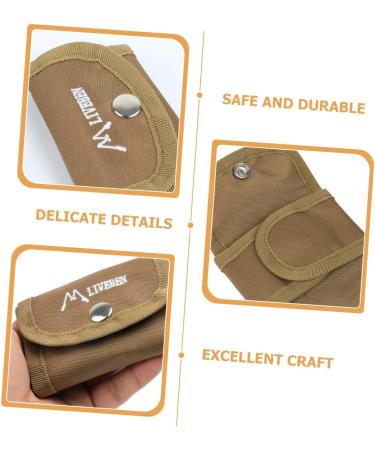 Frcolor 5-Tool Razor Storage Bag | Electrician Razor Protection Case | Oxford Fabric Skull Design for Hairdressers & Men - Buy Online on GoSupps.com