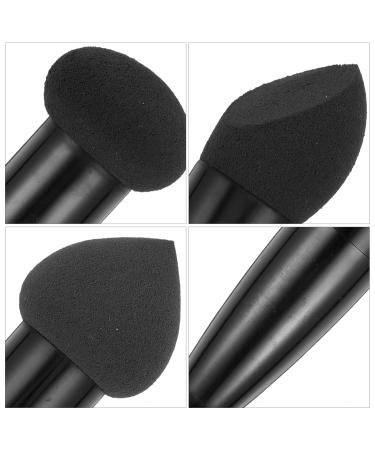 Beaupretty 3-Piece Makeup Sponge Set - Foundation Concealer & Powder Applicators (Black) | High-Quality Beauty Blender for Flawless Application - International Shipping Available - Buy Online on GoSupps.com