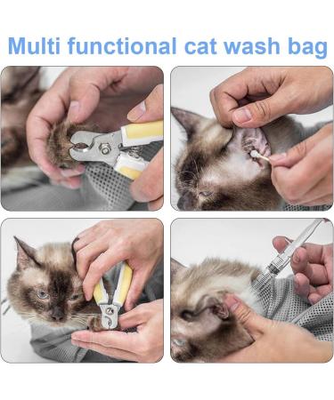 KGDUYC Cat Care Bag - Bathing & Grooming Pocket for Cats & Dogs | 50.8 x 31.8 cm | International Shipping Available - Buy Online on GoSupps.com