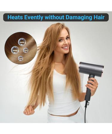 Hairdryers mewmewcat Portable Hair Dryer Low Noise Electric Hair Dryer for Home Barber Shop US Plug Gold - Buy Online on GoSupps.com