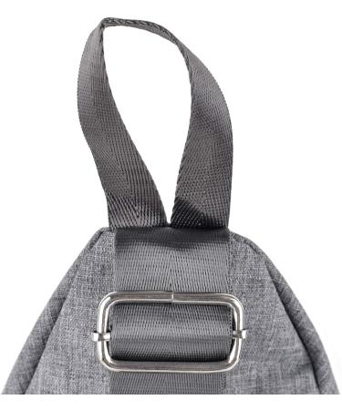 WESTEND Charcoal Crossbody Sling Bag Backpack | Adjustable Strap for Men and Women - Buy Online on GoSupps.com