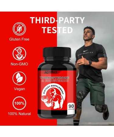 AG Nature Natural Supplement Turkesterone Beta Ecdysterone 90 Capsules 600 mg | Physical Wellness - Buy Online on GoSupps.com