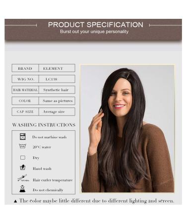 Buy Black Curly Wig for Women | Long Synthetic Brazilian Hair - 80s 60s 70s Cosplay Style - Buy Online on GoSupps.com