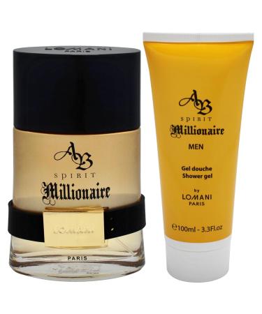 Lomani AB MILLIONAIRE DARK FUSION SET (M) - Buy Online on GoSupps.com