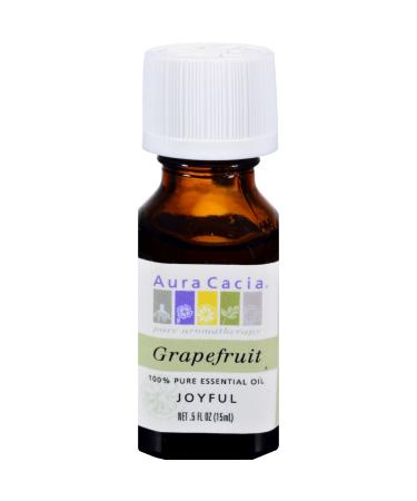 Aura Cacia Essential Oil Grapefruit 5 Fl Oz