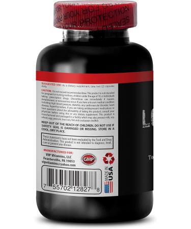 Longjack Size Up Energy Booster Pills for Men - Male Enhancement Formula with Tongkat Ali Maca Root & L-Arginine - 60 Capsules - Buy Online on GoSupps.com