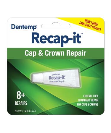 Dentemp Recap-it Cap and Crown Repair