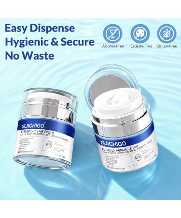 Face & Neck Firming Cream - Ceramide Moisturizer for Women - Anti Aging Formula for Tightening and Lifting with Retinol,Collagen,Hyaluronic Acid - Day & Night Cream for Sensitive & Mature Skin, 1.7 OZ - Buy Online on GoSupps.com