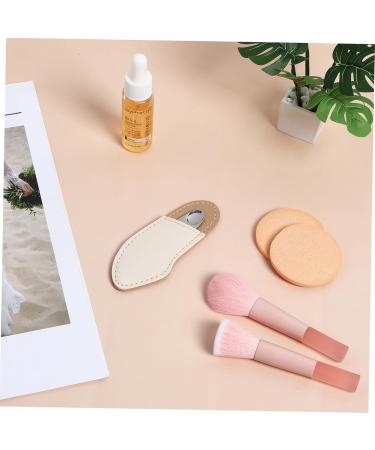 Healeved Liquid Foundation Scraper Makeup Mixing Tools Cosmetic Mixer Makeup Palette Mixer Stainless Steel - Buy Online on GoSupps.com