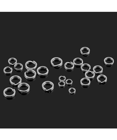 100pcs Heavy Duty Stainless Steel Double Split Rings Fishing Tackle 2#-9# Connectors - Buy Online on GoSupps.com