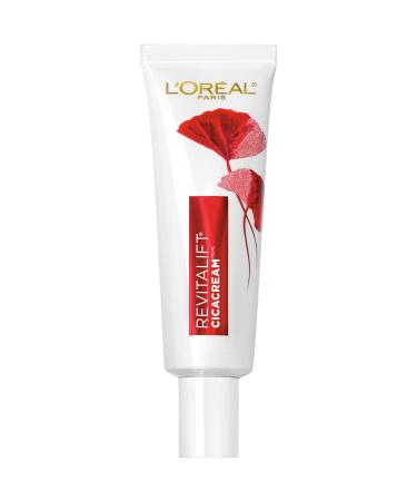 L'Oreal Paris Revitalift Cicacream Anti-Aging Face Moisturizer with Centella Asiatica for Anti-Wrinkle and Skin Barrier Repair  Fragrance Free  Paraben Free  1.7 fl  oz.